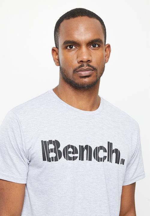 Bench - Poznan short sleeve tee - grey melange