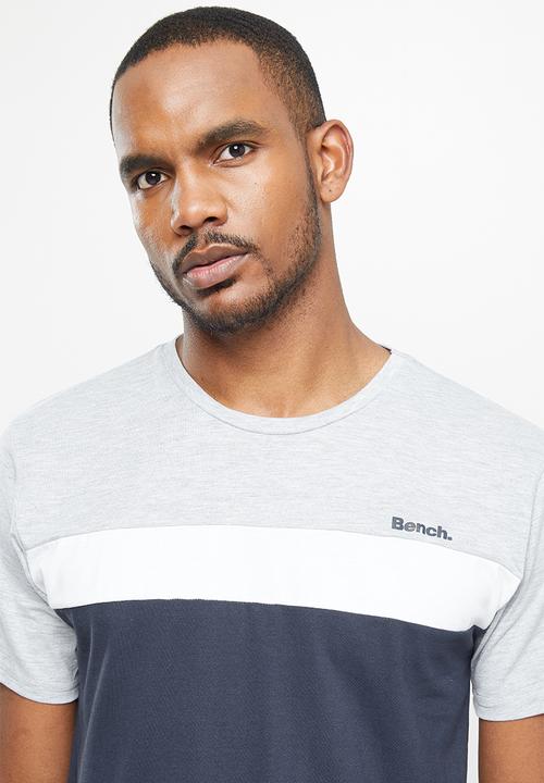 Bench - Florent short sleeve tee - grey melange