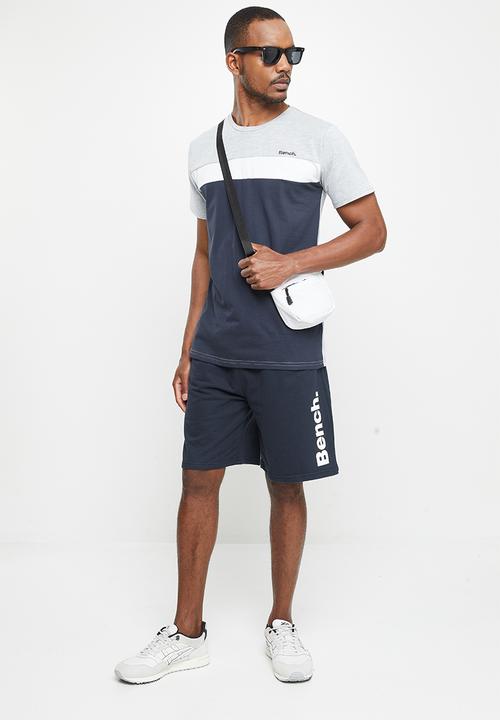 Bench - Florent short sleeve tee - grey melange