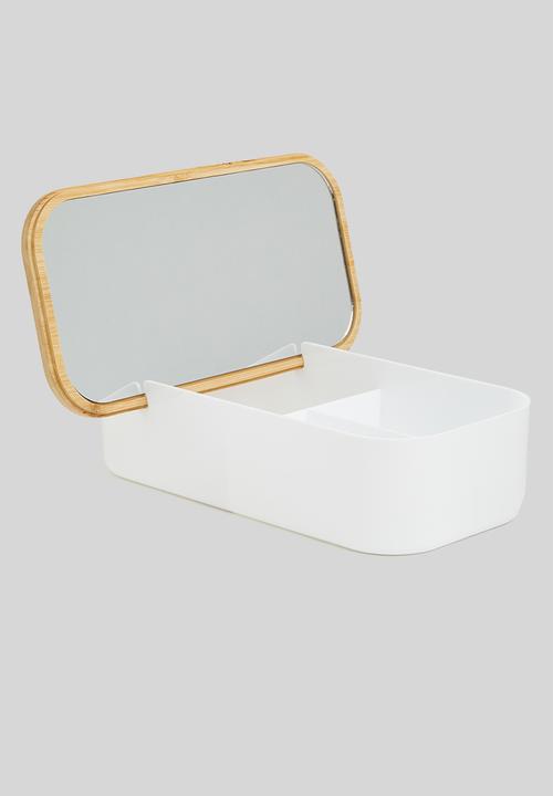 Bathroom Solutions - Mirror organiser-white