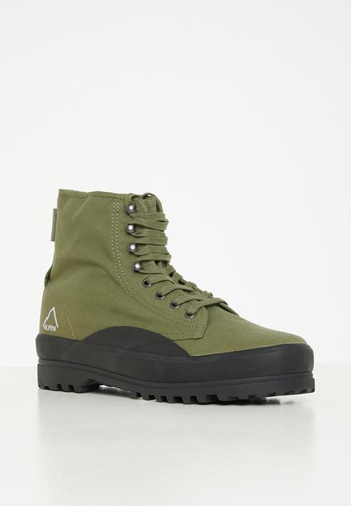SUPERGA - Alpina - green sherwood & black