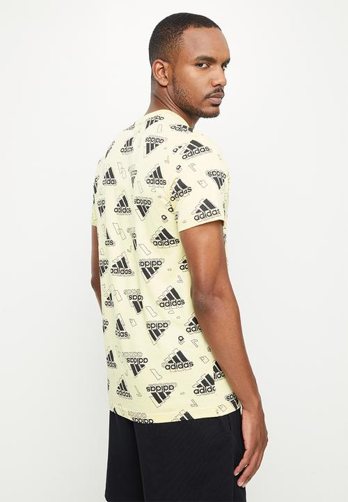 adidas Performance - M fl 1 tee - almost yellow