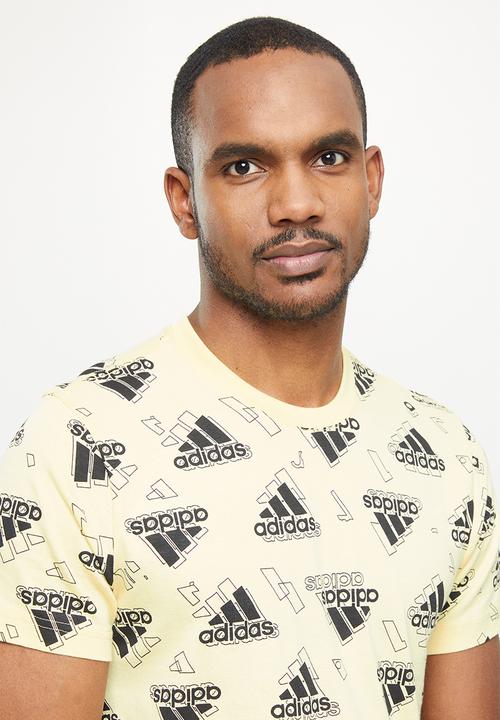 adidas Performance - M fl 1 tee - almost yellow