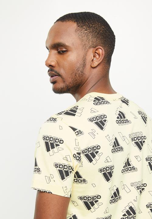 adidas Performance - M fl 1 tee - almost yellow