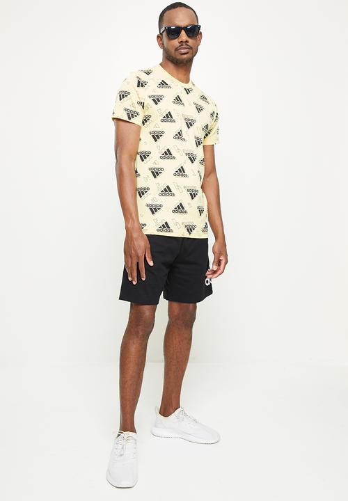 adidas Performance - M fl 1 tee - almost yellow