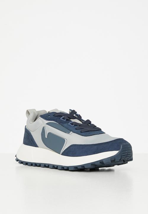 G-STAR - Theq run lgo nyl w - navy & grey 