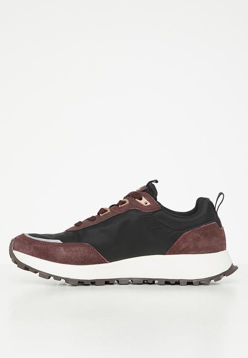 G-STAR - Theq run lgo nyl w - burgundy & black