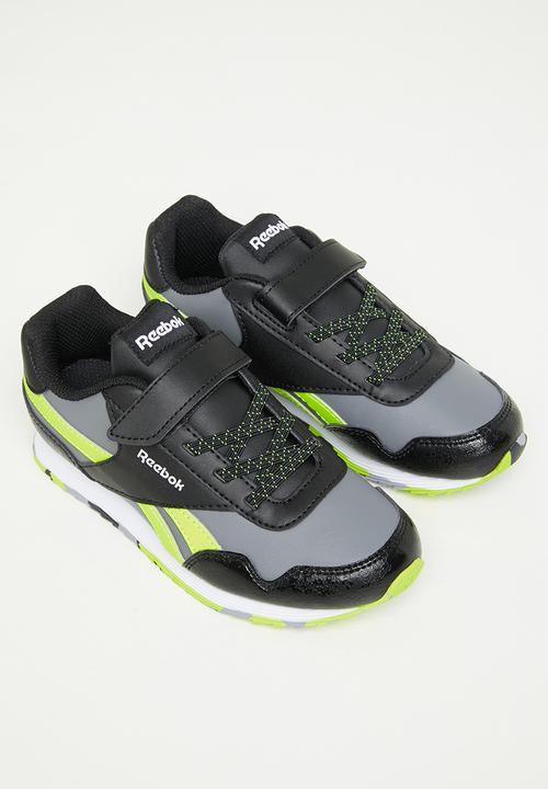 Reebok - Reebok royal cl jog 3.0 1v - core black/pure grey 5/acid yellow