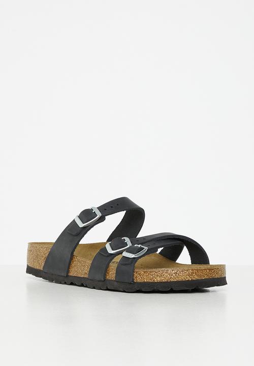 Birkenstock - Franca oiled leather regular - black