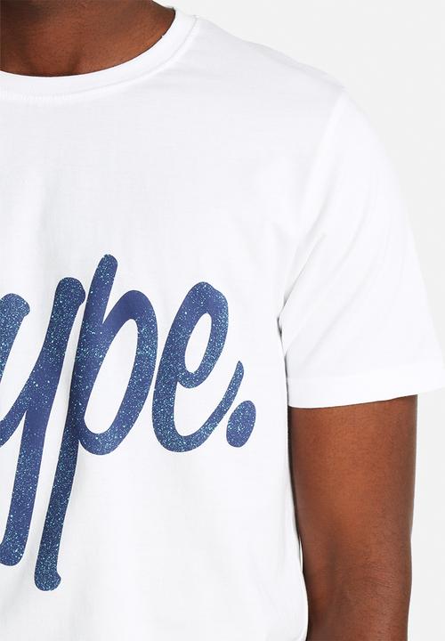 Hype - Cyan Speckle Tee 
