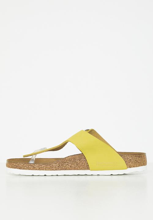 Birkenstock - Gizeh nubuck leather regular - popcorn