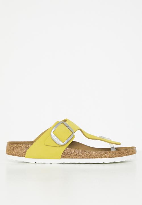 Birkenstock - Gizeh nubuck leather regular - popcorn