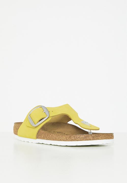 Birkenstock - Gizeh nubuck leather regular - popcorn
