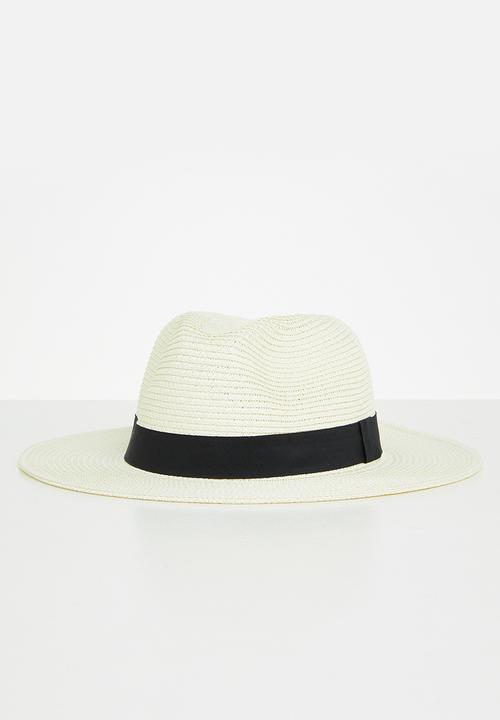 Superbalist - Yolo fedora hat - off white