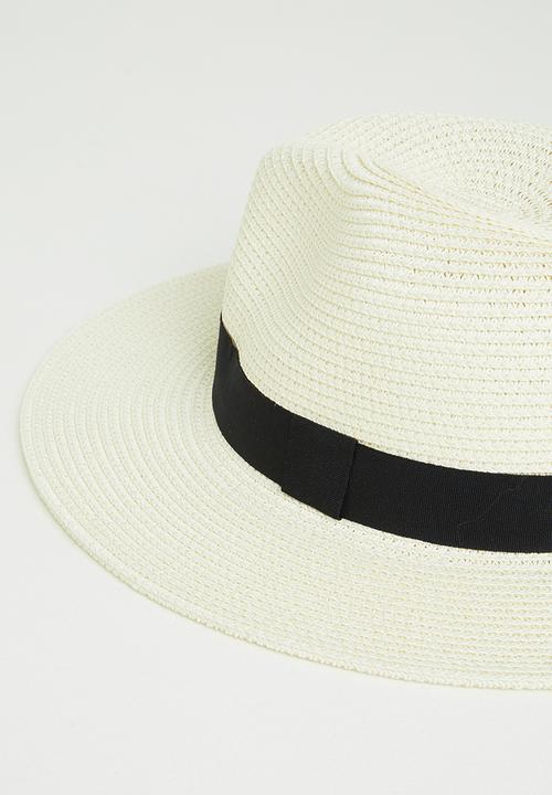 Superbalist - Yolo fedora hat - off white