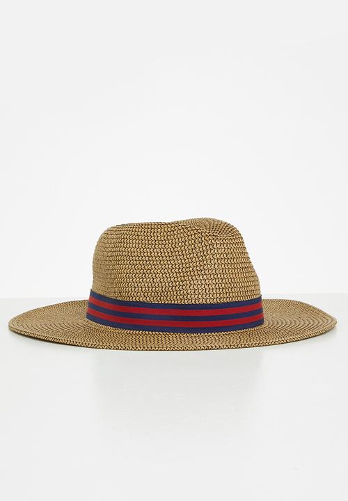 Superbalist - Yaseen fedora hat - tan