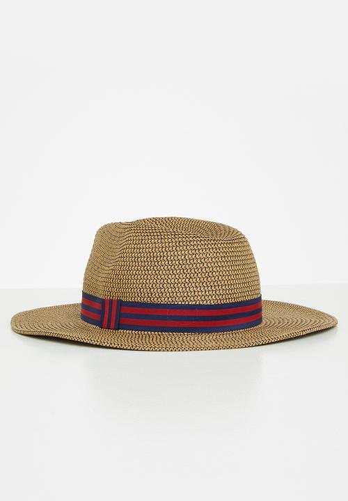 Superbalist - Yaseen fedora hat - tan