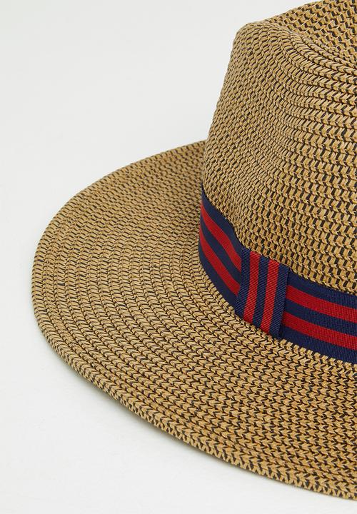 Superbalist - Yaseen fedora hat - tan
