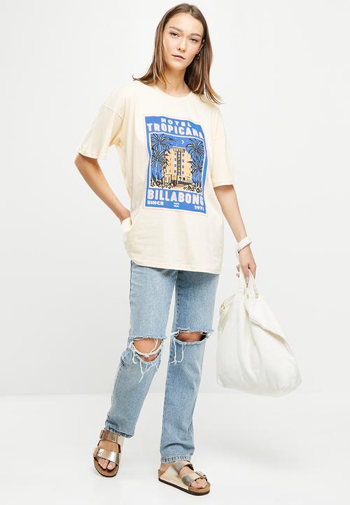 Billabong  - Hotel tropicana tee - stone