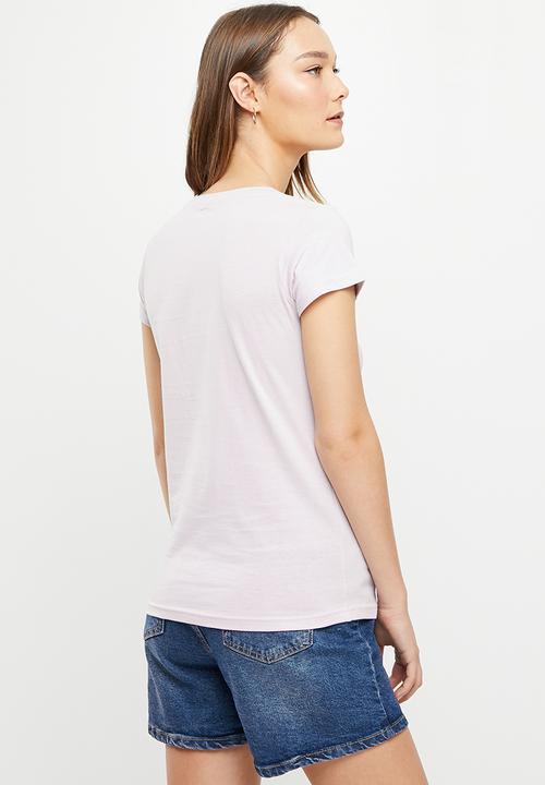 Lizzy - Poluna short sleeve tee - lilac