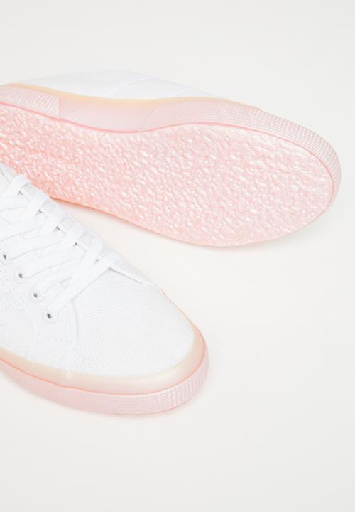 SUPERGA - S8128rw-aly - white & transparent pink