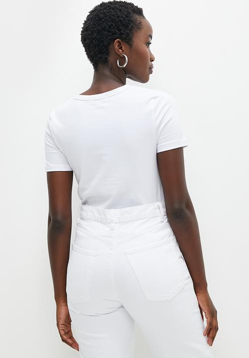 Superbalist - 2 pack slim fit tee - black & white