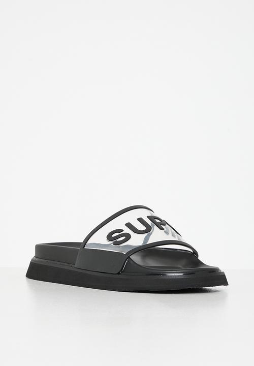 SUPERGA - 1918 slides clear id - total black