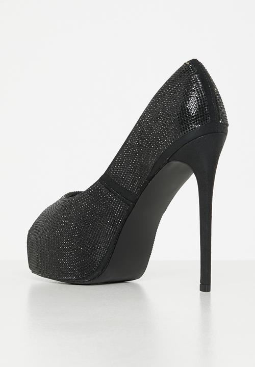 SISSY BOY - Prom night platform heel - black