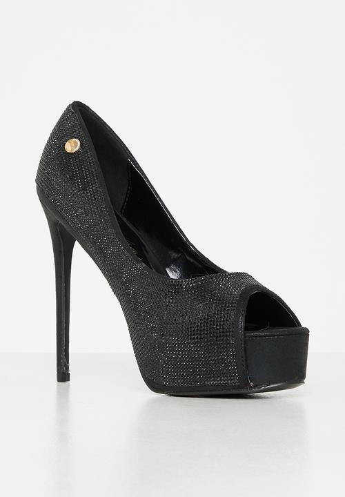 SISSY BOY - Prom night platform heel - black