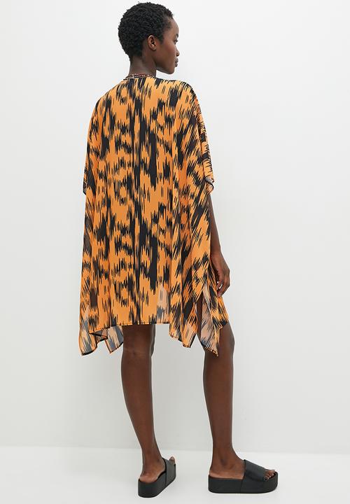 Superbalist - Short cover up - tan ikat