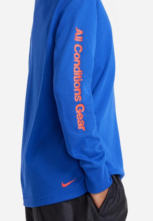 Nike - K acg df ls waffle - game royal & bright crimson