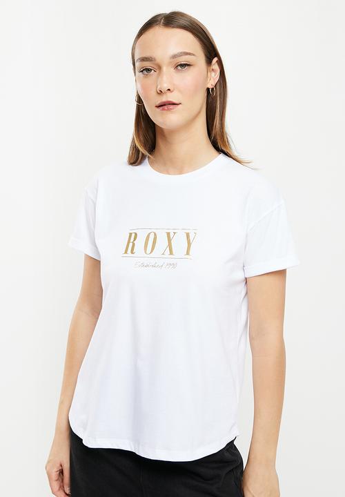 Roxy - Sparkle evening tee - bright white