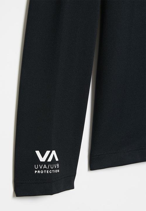 RVCA - Rvca surf shirt long sleeve - black