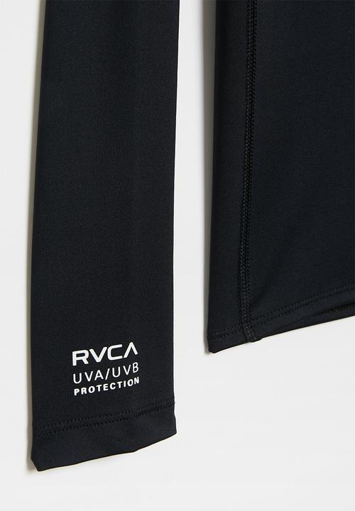RVCA - Rvca long sleeve rashguard - black