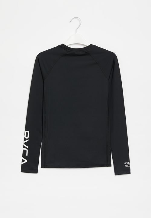 RVCA - Rvca long sleeve rashguard - black