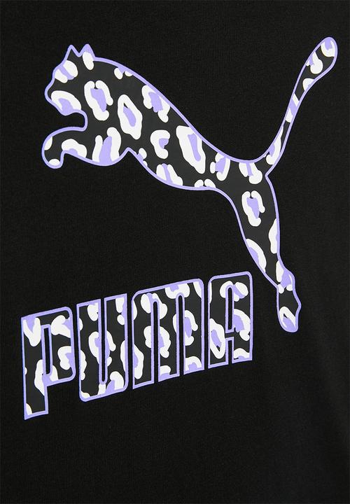 PUMA - Classics 90's prep logo tee g - puma black