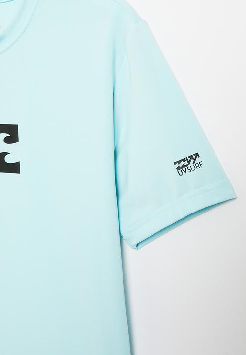 Billabong  - All day wave boys lf short sleeve - blue