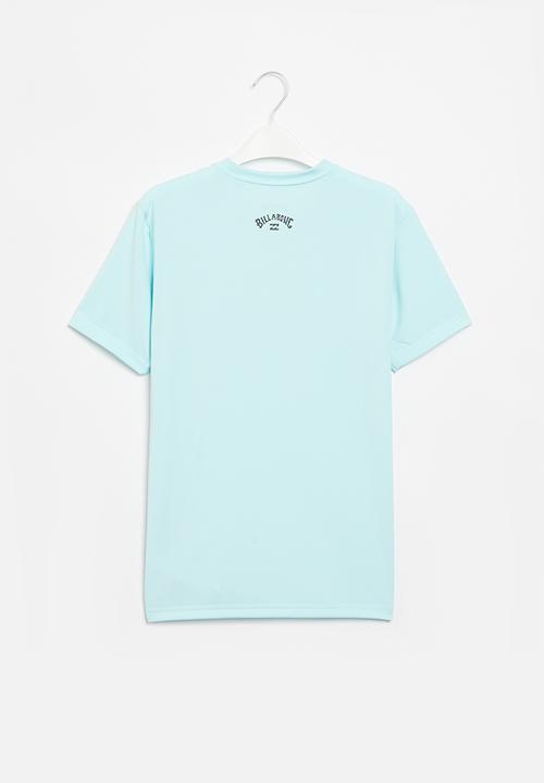 Billabong  - All day wave boys lf short sleeve - blue