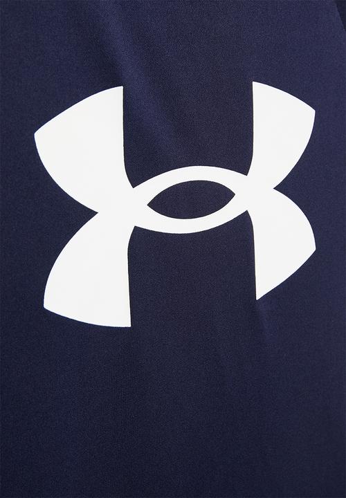 Under Armour - Ua tech big logo short sleeve - midnight navy/ white