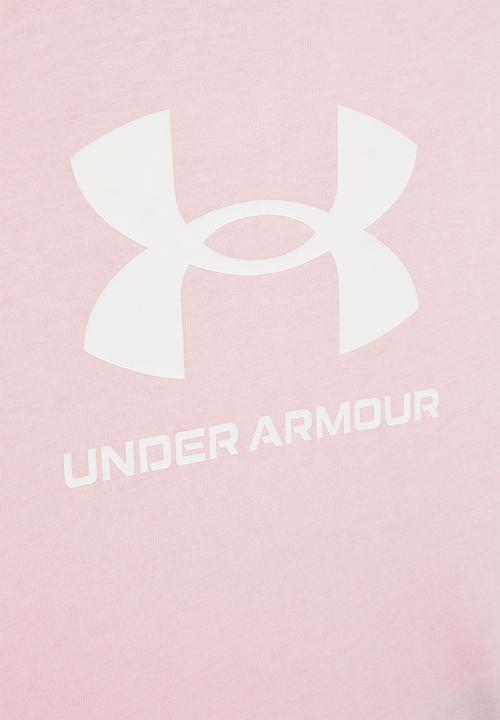 Under Armour - Live sportstyle graphic short sleeve - prime pink/white