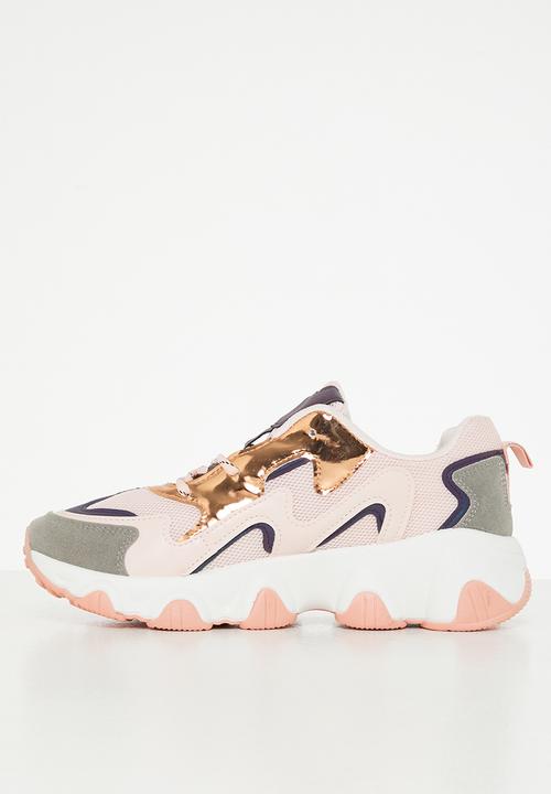 Tom Tom - Devine chunky sole sneaker - mink 