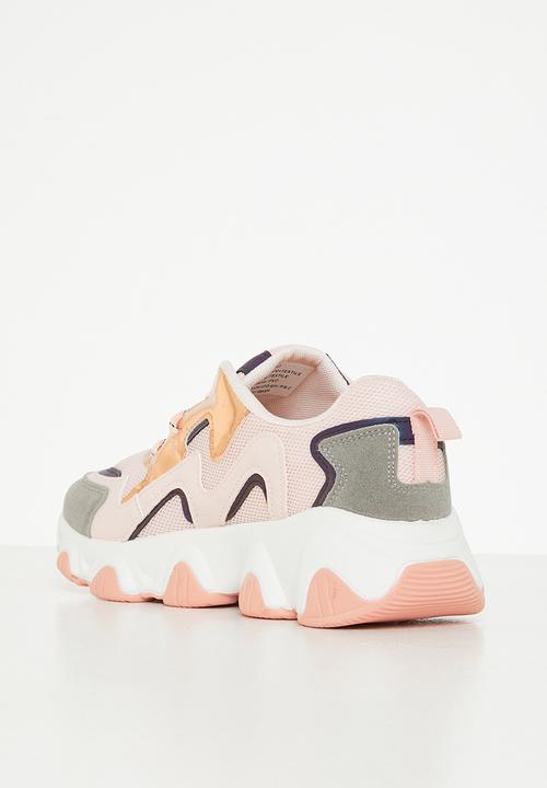 Tom Tom - Devine chunky sole sneaker - mink 