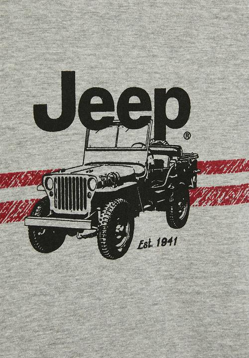 JEEP - Photographic tee - grey