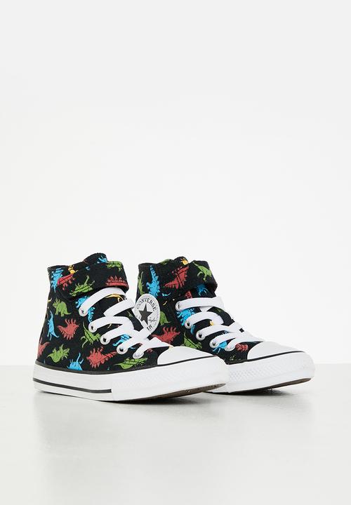 Converse - Chuck taylor all star 1v  - black/soft red/baltic blue/white