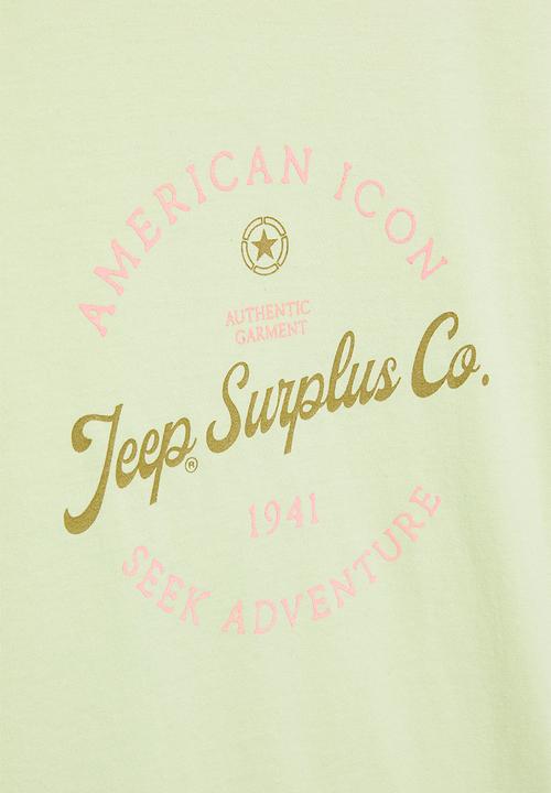 JEEP - Jeep graphic T-shirt - green