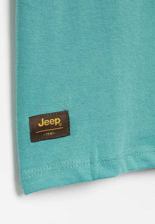 JEEP - Photographic tee - blue
