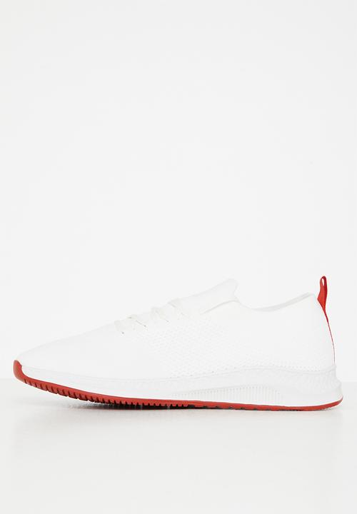 POLO - M Classic knit runner - white