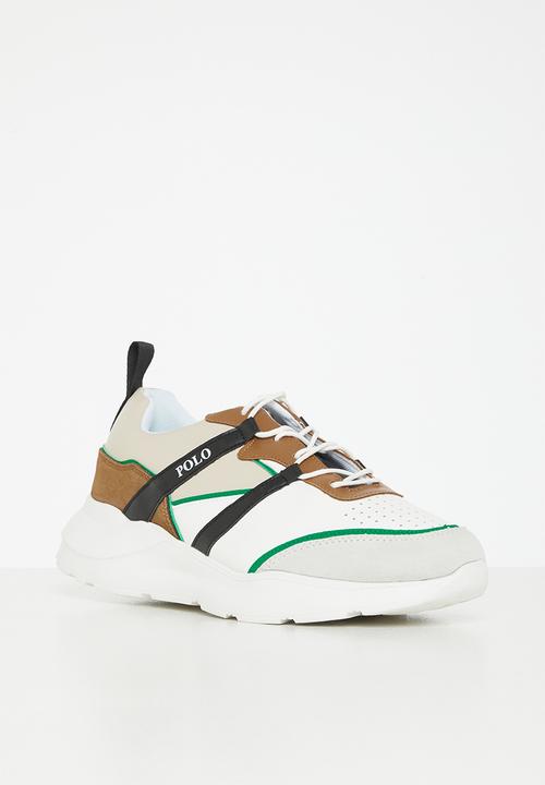 POLO - Colour block slip on sneaker - white