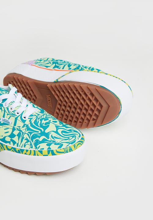 Vans - Era stacked -  wavy daze tile blue
