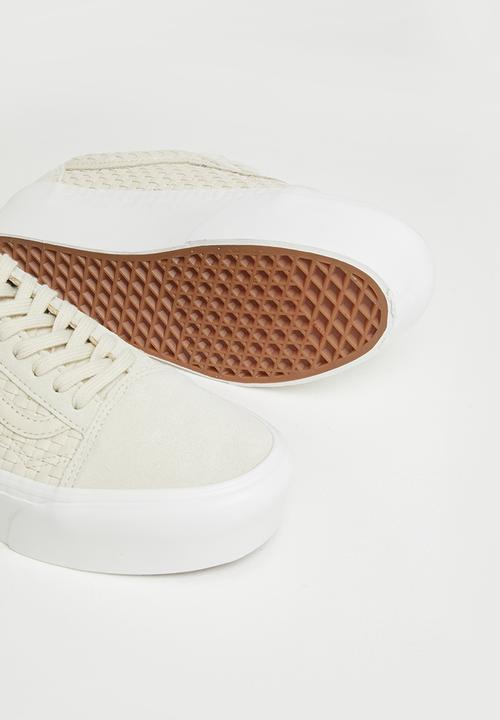 Vans - Old skool stackform -  micro weave ivory